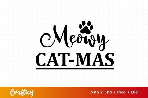 Meowy cat mas SVG Design SVG Designangry 