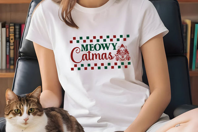 Meowy catmas SVG Angelina750 
