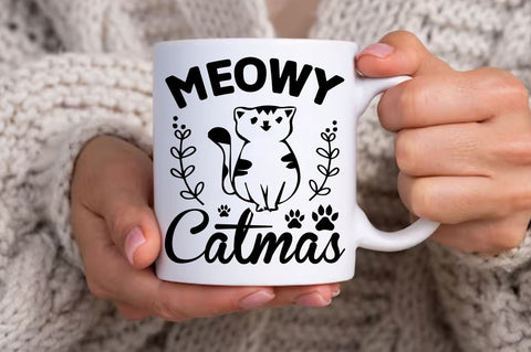 Meowy catmas SVG Design SVG Regulrcrative 