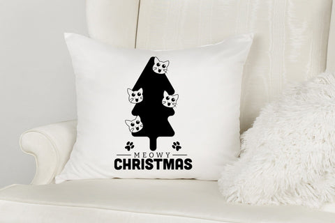 Meowy Christmas - Cat SVG Design SVG CraftLabSVG 