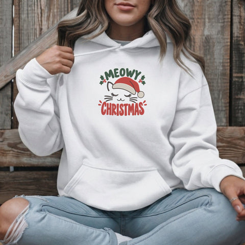 Meowy Christmas Embroidery Design – Cute Christmas Cat Santa Hat Holiday Machine Embroidery File Embroidery/Applique DESIGNS PatternFeed8 