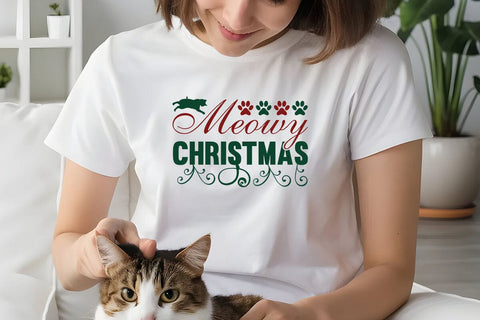 Meowy christmas SVG Angelina750 