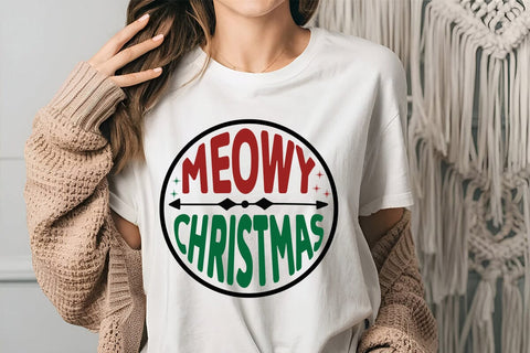 Meowy christmas SVG Angelina750 