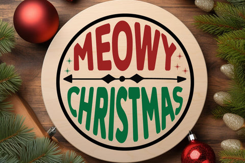 Meowy christmas SVG Angelina750 