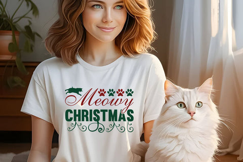 Meowy christmas SVG Angelina750 