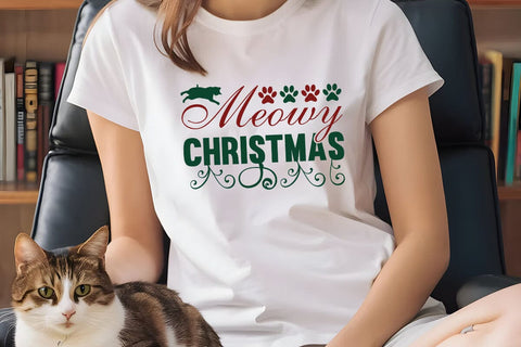 Meowy christmas SVG Angelina750 