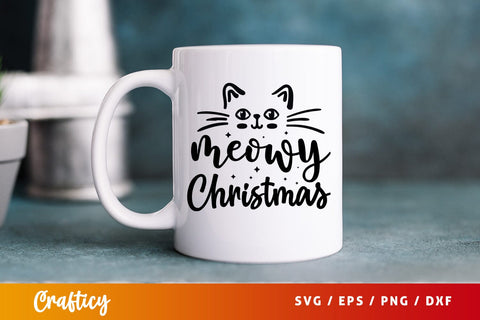 Meowy christmas SVG Design SVG Designangry 