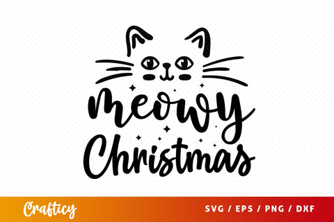 Meowy christmas SVG Design SVG Designangry 