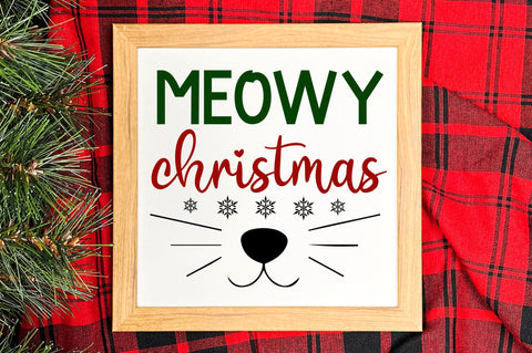 meowy christmas SVG Design SVG Regulrcrative 