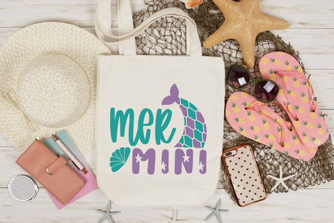 Mer Mini | Mermaid SVG Cut File SVG CraftLabSVG 