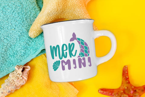 Mer Mini | Mermaid SVG Cut File SVG CraftLabSVG 