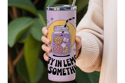 Mercury Lemonade 20oz Tumbler Wrap Sublimation DesignSVG 