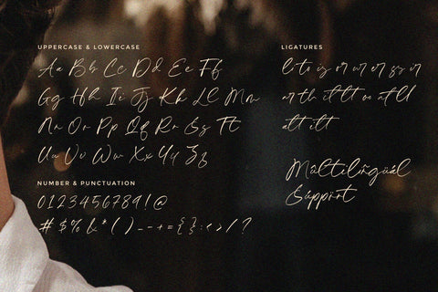 Merlinda Signature - Signature Brush Font Font Timur type 