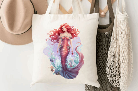 Mermaid clipart Sublimation Design Sublimation Regulrcrative 