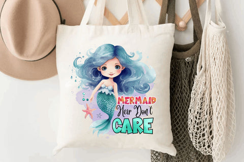 Mermaid heir dont care Sublimation Design Sublimation Regulrcrative 