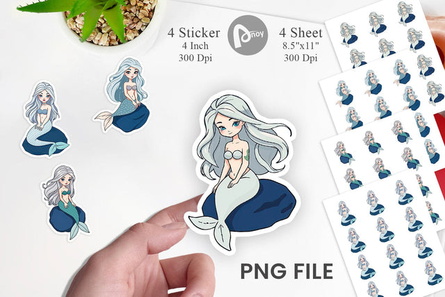 Mermaid Sitting on a Rock Vol 2 (1).jpg