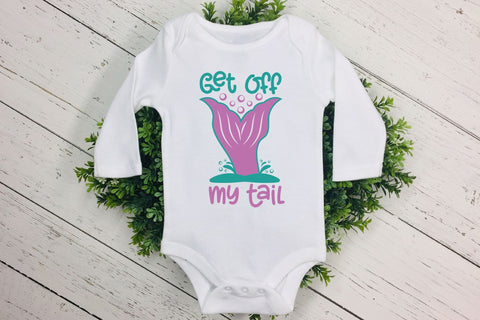 Mermaid SVG - Get off My Tail SVG CraftLabSVG 
