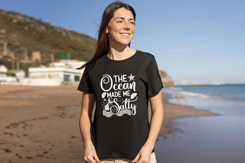 Mermaid SVG | the Ocean Made Me Salty SVG CraftLabSVG 