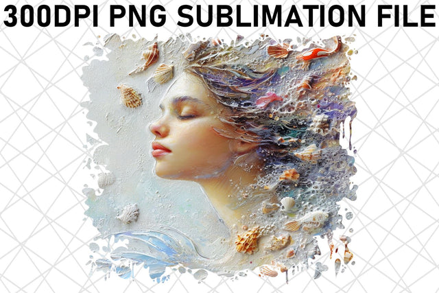 Mermaid Tail Sublimation Graphics Collection Sublimation afrosvg 