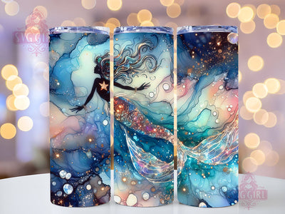 Mermaid Tails Under Sea Scales 20 oz Skinny Tumbler,Mermaid Scales Tumbler Wrap PNG, Sublimation Digital Download, 20 oz Skinny Tumbler Design, Instant Digital Download Only, Cute Tumbler Wrap Sublimation SvggirlplusArt 