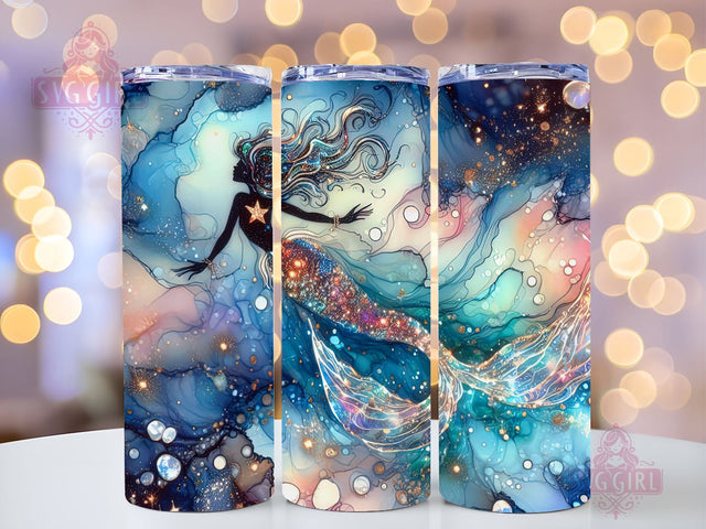 Mermaid Tails Under Sea Scales 20 oz Skinny Tumbler,Mermaid Scales Tumbler Wrap PNG, Sublimation Digital Download, 20 oz Skinny Tumbler Design, Instant Digital Download Only, Cute Tumbler Wrap Sublimation SvggirlplusArt 