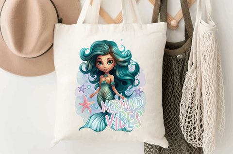 Mermaid vibes Sublimation Design Sublimation Regulrcrative 