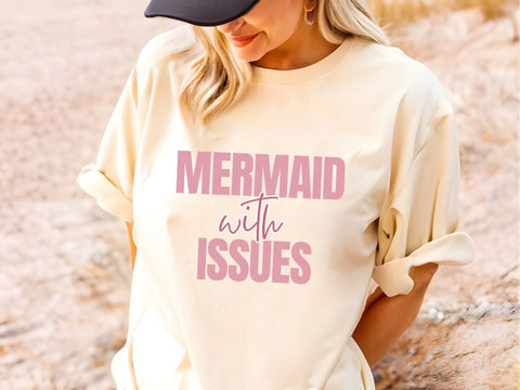 Mermaid With Issues – Digital Download SVG SVG So Fontsy VIP Design Shop 