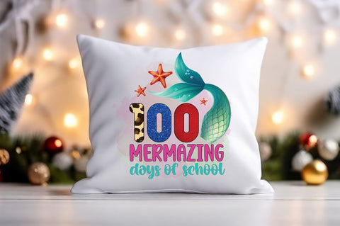 Mermazing days of school PNG Design Sublimation Designangry 