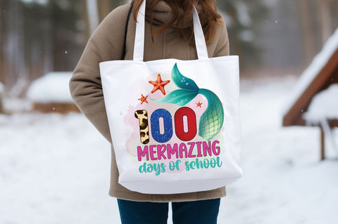 Mermazing days of school PNG Design Sublimation Designangry 