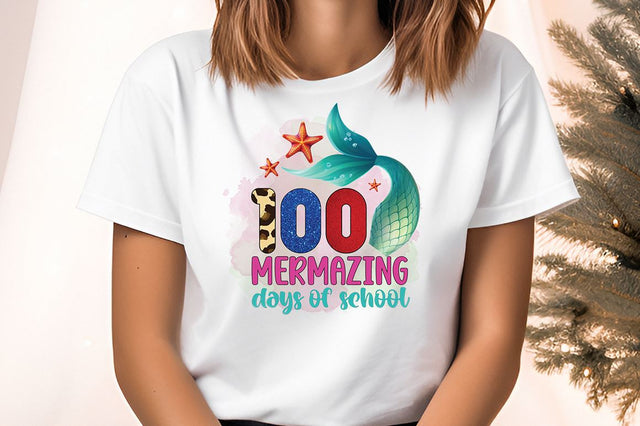 Mermazing days of school PNG Design Sublimation Designangry 