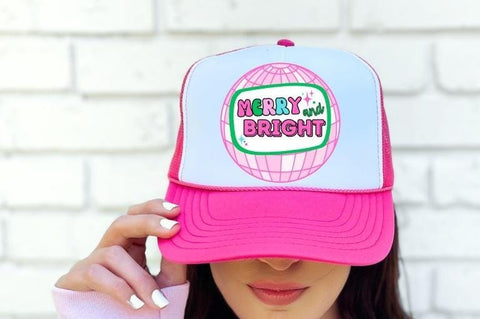 Merry and Bright Disco Christmas SVG Bundle SVG So_Fontsy_VIP 