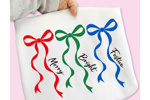 Merry And Bright PNG, Christmas Sublimation Design Sublimation DesignPlante 503 