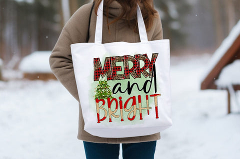 Merry And Bright PNG Design Sublimation Designangry 