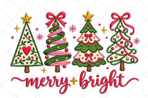 Merry And Bright PNG Sublimation DesignPlante 503 