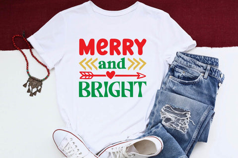 Merry and bright SVG Angelina750 