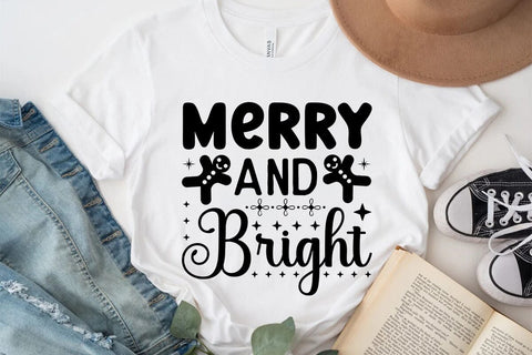 Merry And Bright SVG Angelina750 