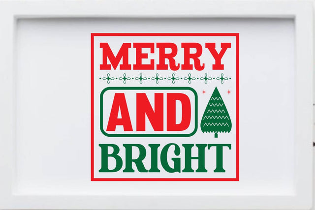 Merry and bright SVG Angelina750 