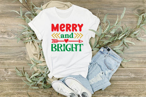Merry and bright SVG Angelina750 