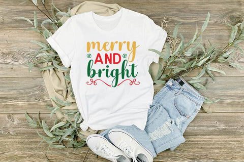 merry and bright SVG Angelina750 