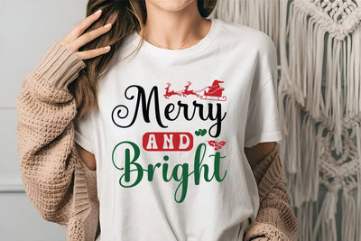 Merry and Bright SVG Angelina750 