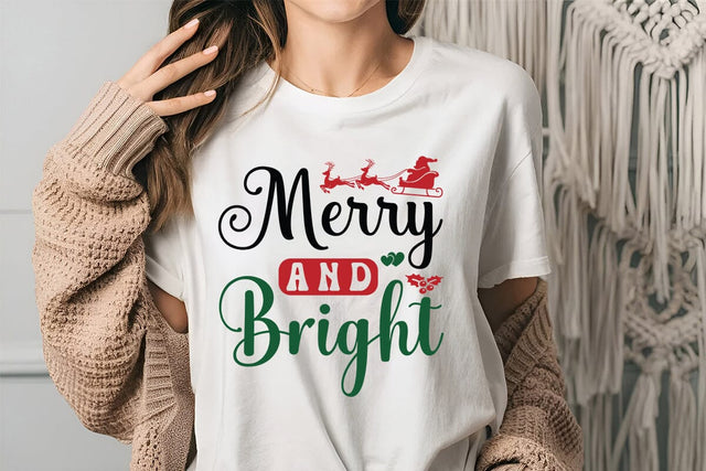 Merry and Bright SVG Angelina750 