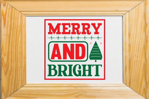 Merry and bright SVG Angelina750 