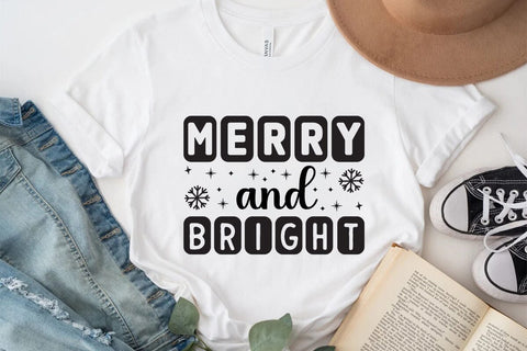 Merry And Bright SVG Angelina750 