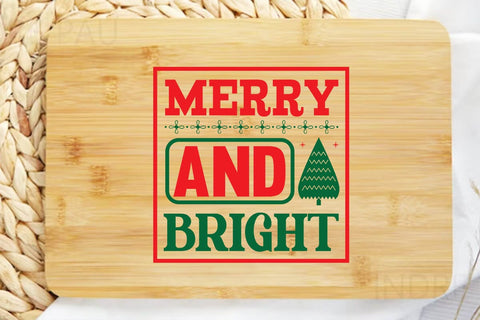 Merry and bright SVG Angelina750 