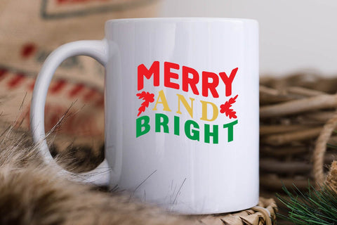 Merry and bright SVG Angelina750 