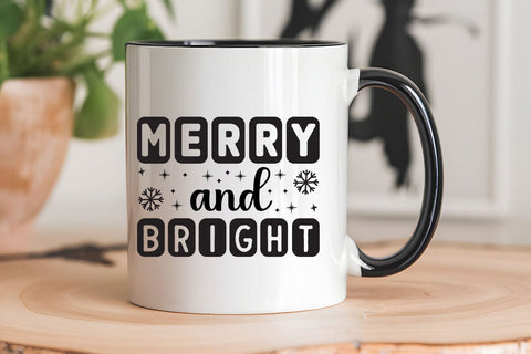 Merry And Bright SVG Angelina750 
