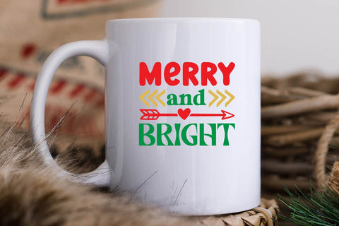 Merry and bright SVG Angelina750 