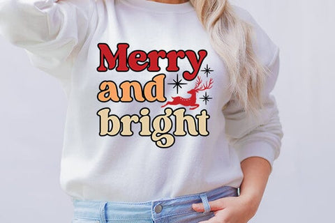 Merry and bright SVG Angelina750 