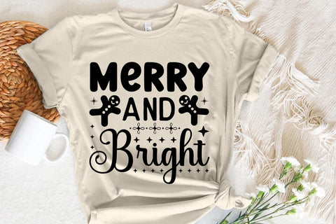 Merry And Bright SVG Angelina750 