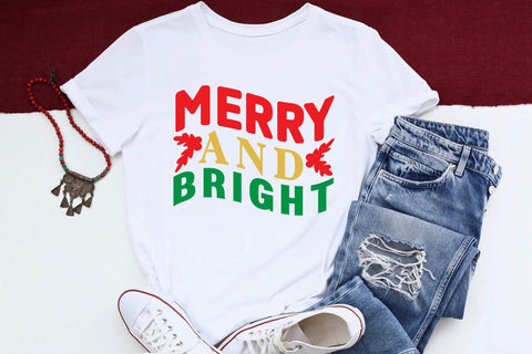 Merry and bright SVG Angelina750 